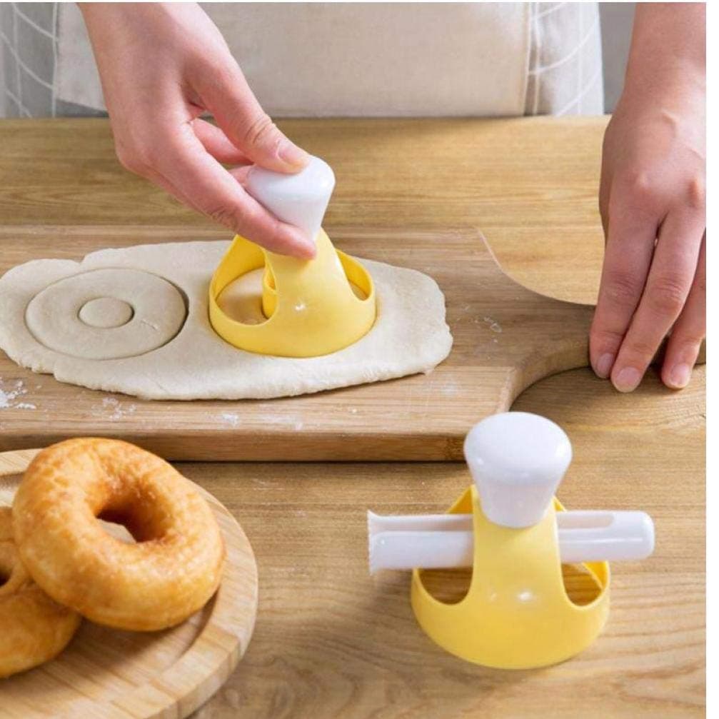 DIY Donut Mold Maker Cake Bread Cutter Maker Cake Decorating Tools Desserts Pastry Baking Supplies Kitchen Bakeware