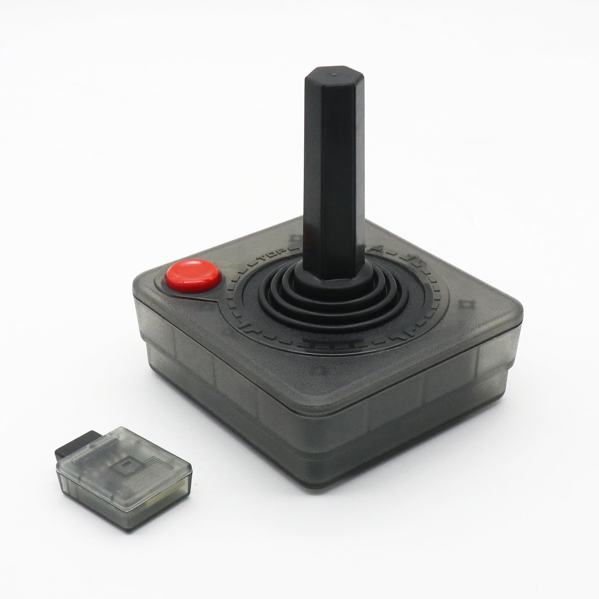 Atari Joystick Controller - Action Buttons/Four-Way Joystick, Power Saving - Compatible With Atari 2600 & 7800 Consoles