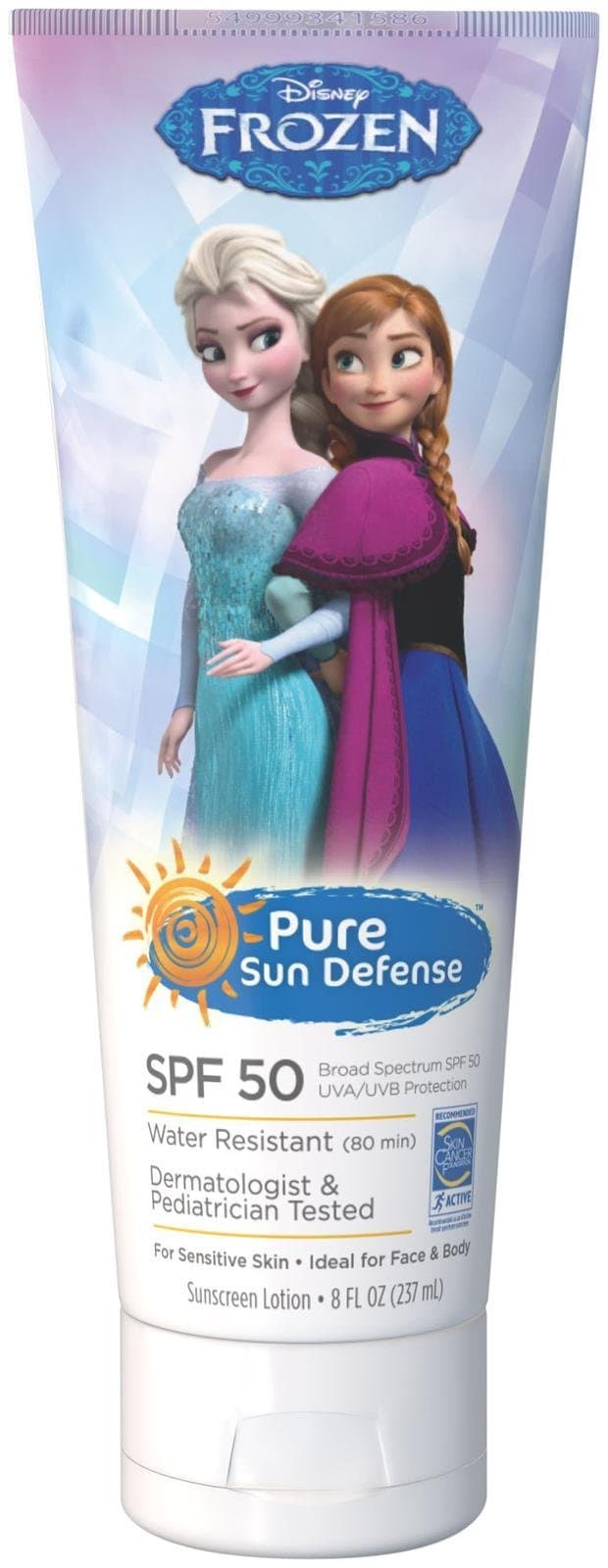 Sunscreen Lotion, Frozen - 50 - 8 oz