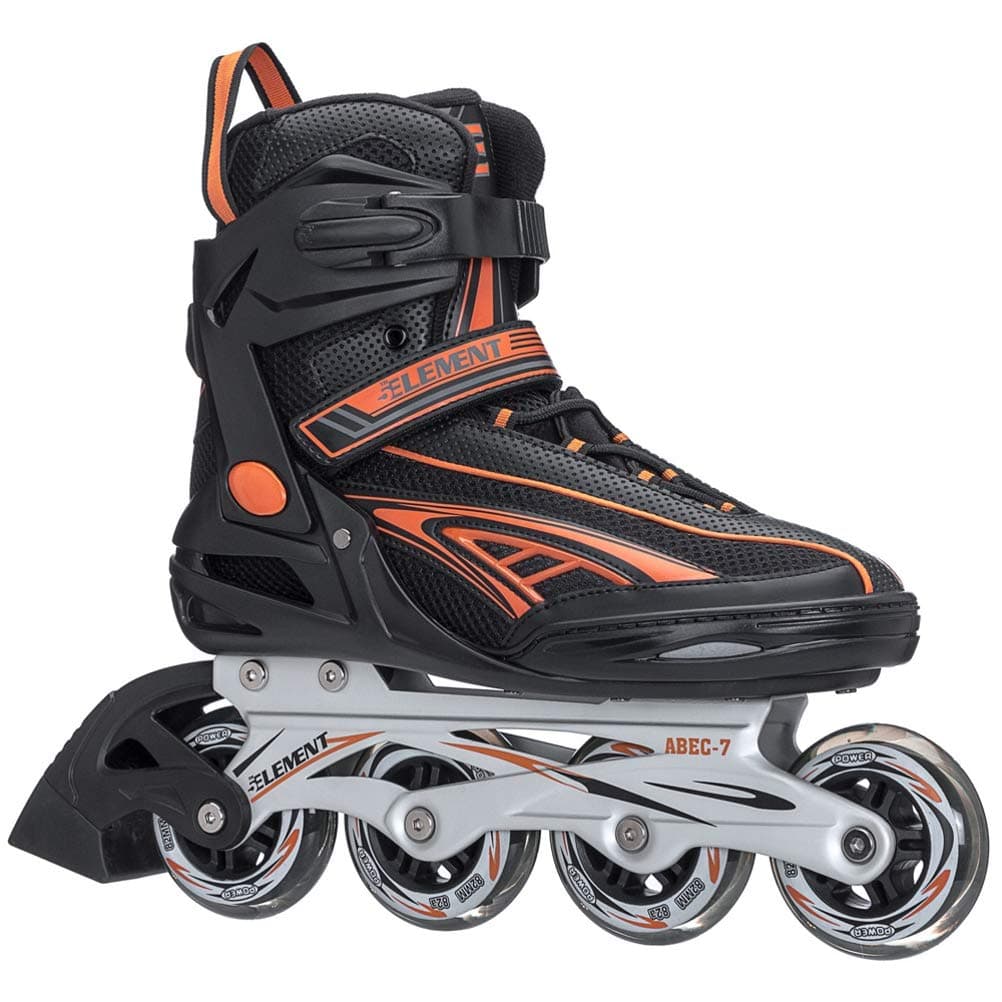 Panther Inline Skates Men with Adjustable Strap, 82mm Wheels - Soft Boot Fit for Comfort | Roller Derby Long Distance Skates for Recreational Fitness & Outdoor Street Hockey