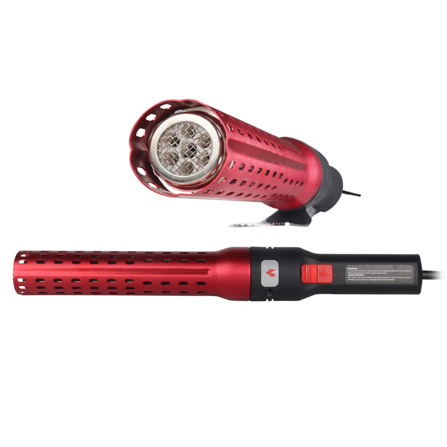 DDY Electric Charcoal Fire Starter, Igniter Grill Starter Super Quick BBQ Lighting Indoor or Outdoor Update for 60 Second Charcoal Lighter Blower Fireplace Campfire (Rosered)