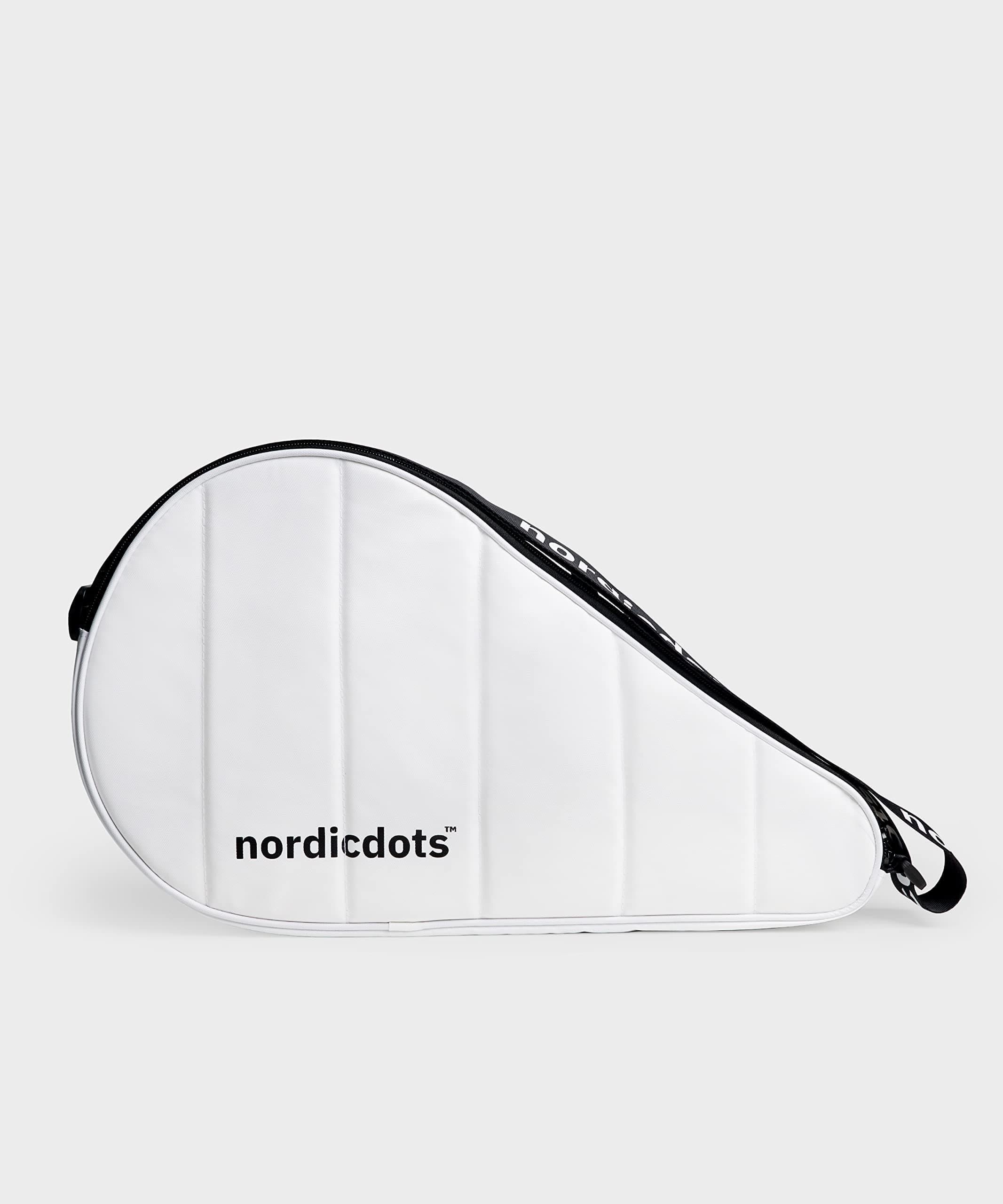 nordicdots Padel Racket Cover White
