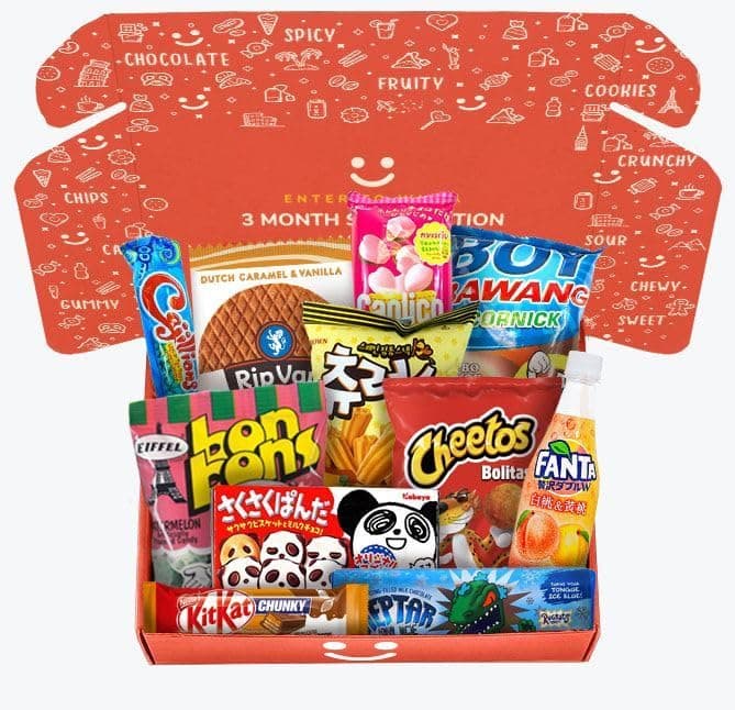 Snack Box from around the world - Care Package (10 Count)