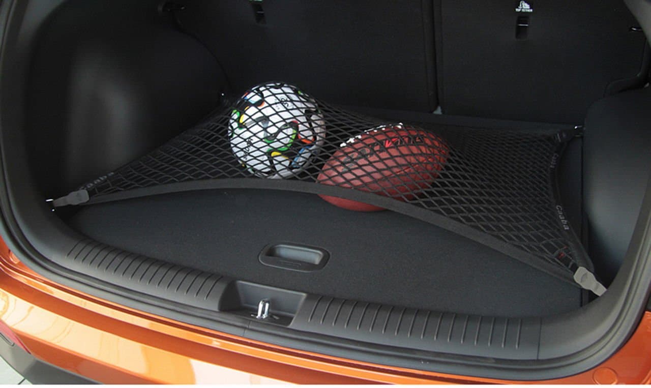 Pegasuss Black Mesh Floor Trunk Cargo Net SUV Storage Organizer Net for Porsche Cayenne