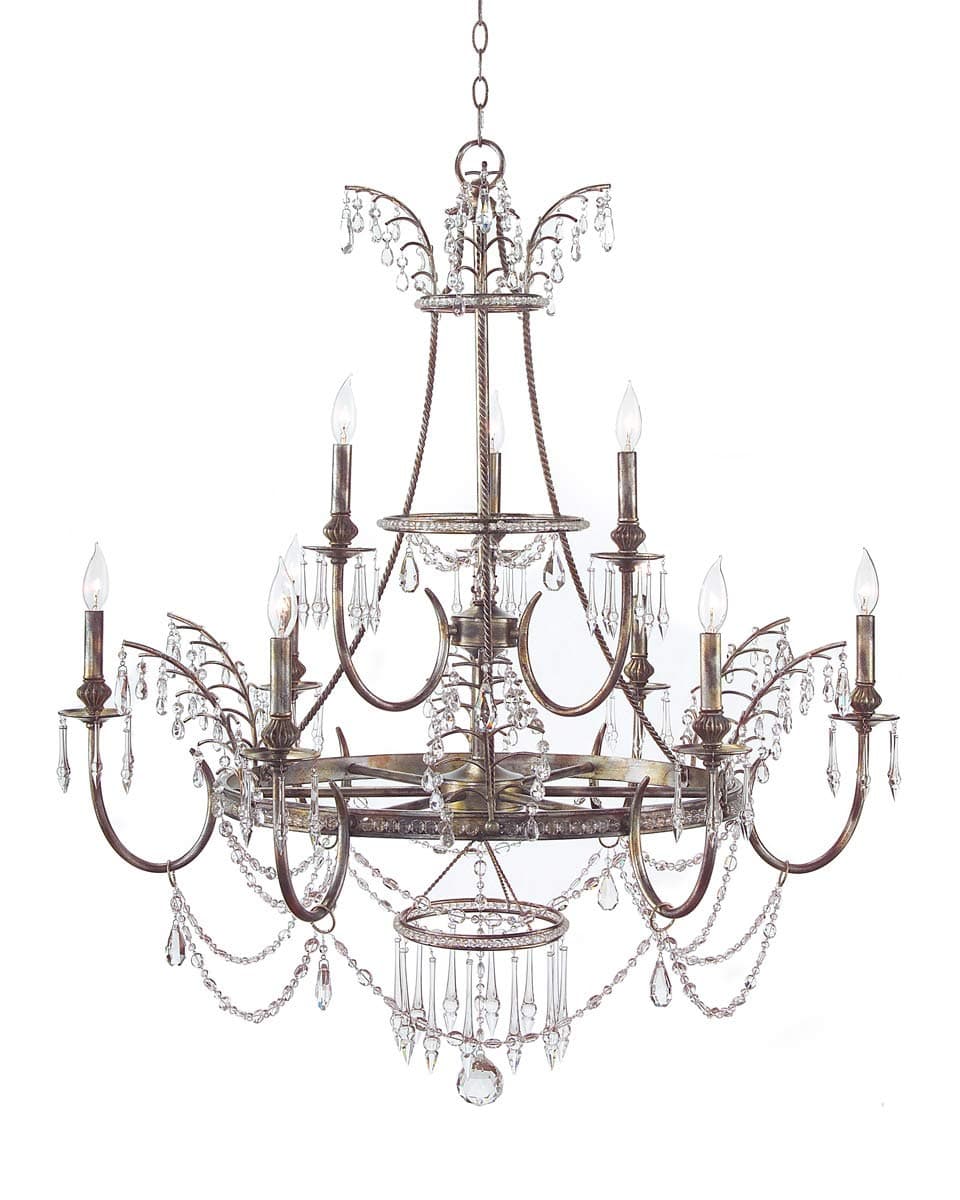 John Richard Versailles Nine Light Chandelier