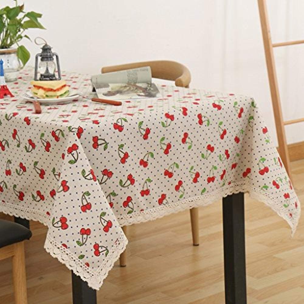 yuqin New Mom Disposable Pad Fixator，Cloth Art Simple Rectangular Tea Table Wedding Restaurant Party Table (Size : 100 * 160Cm)@100 * 150Cm
