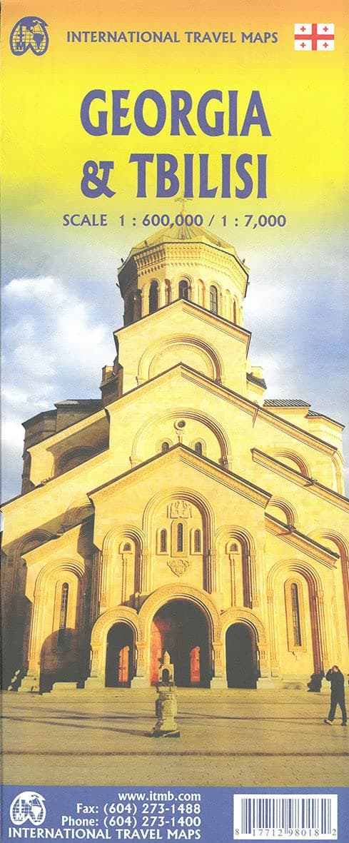Georgia & Tbilisi: ITM Travel Reference Map