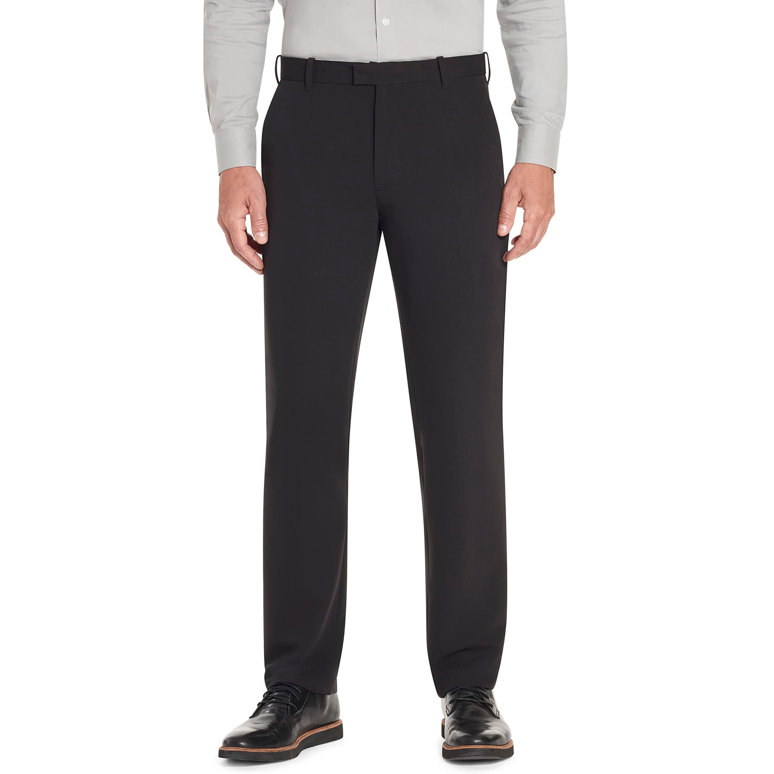 Van HeusenMen's Flex Flat Front Straight Fit Pant
