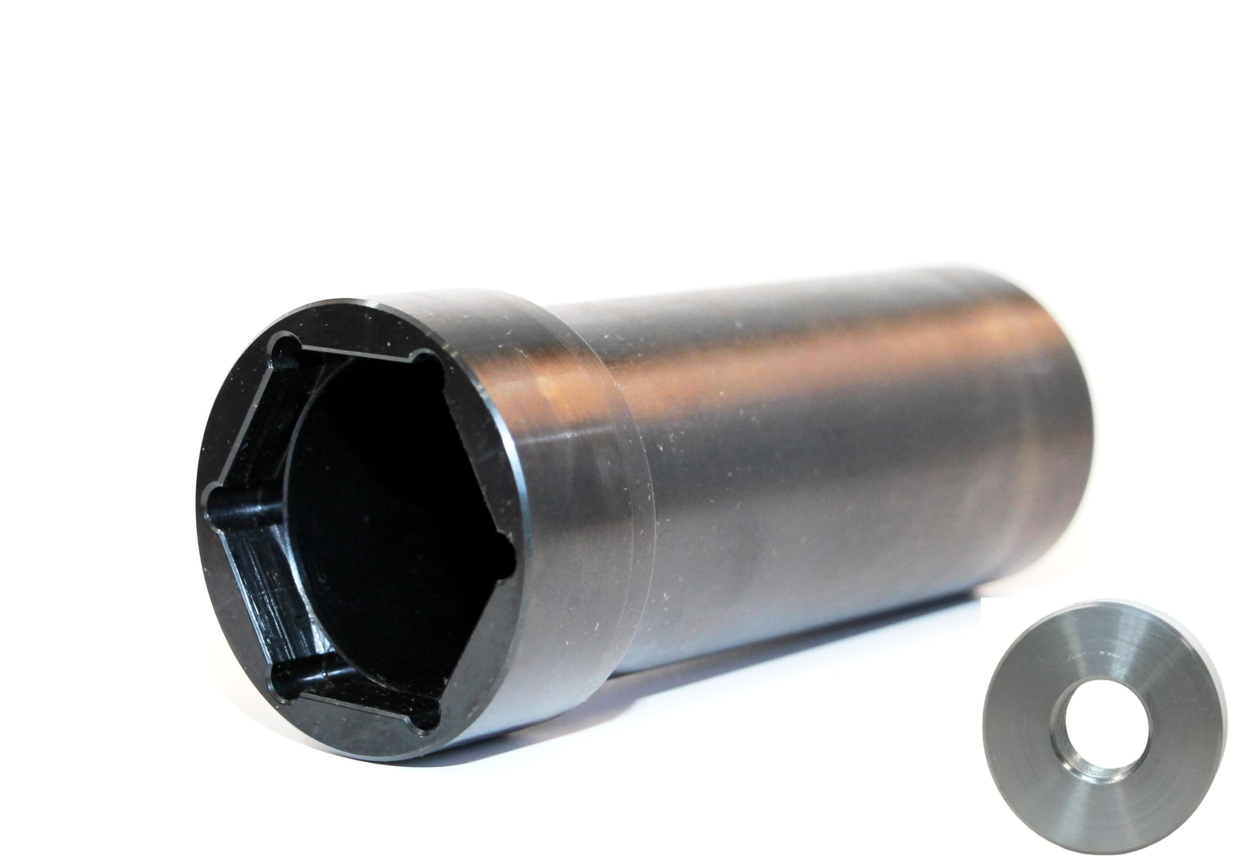 1 7/8" Main Shaft Pulley Socket Tool, Mainshaft Sprocket Wrench Lock Nut Socket Removal Tool for Harley-Davidson Big Twins Engine 1936-2006 & Twin Cam