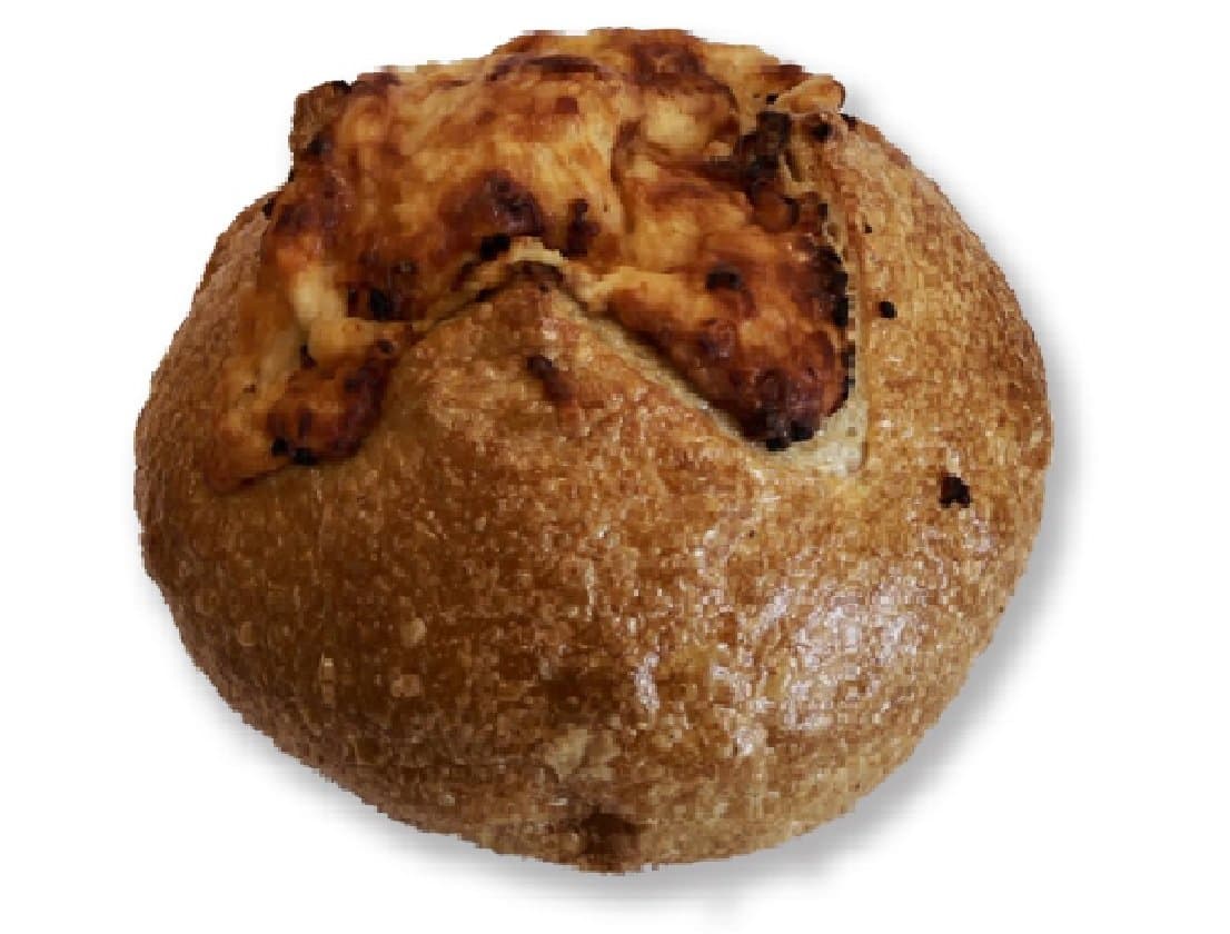 San Francisco Sourdough Garlic Volcano Bread (2)