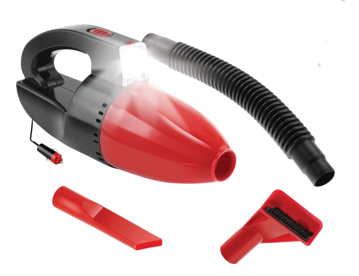 FineAuto 12V Auto Vacuum Cleaner With LED Light