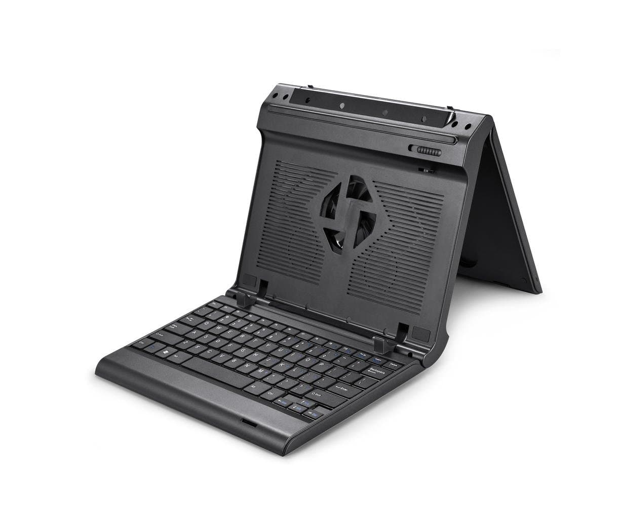 2Cool Pro-Cooling Stand with Keyboard for Mac/PC (2C-SK02-BK)