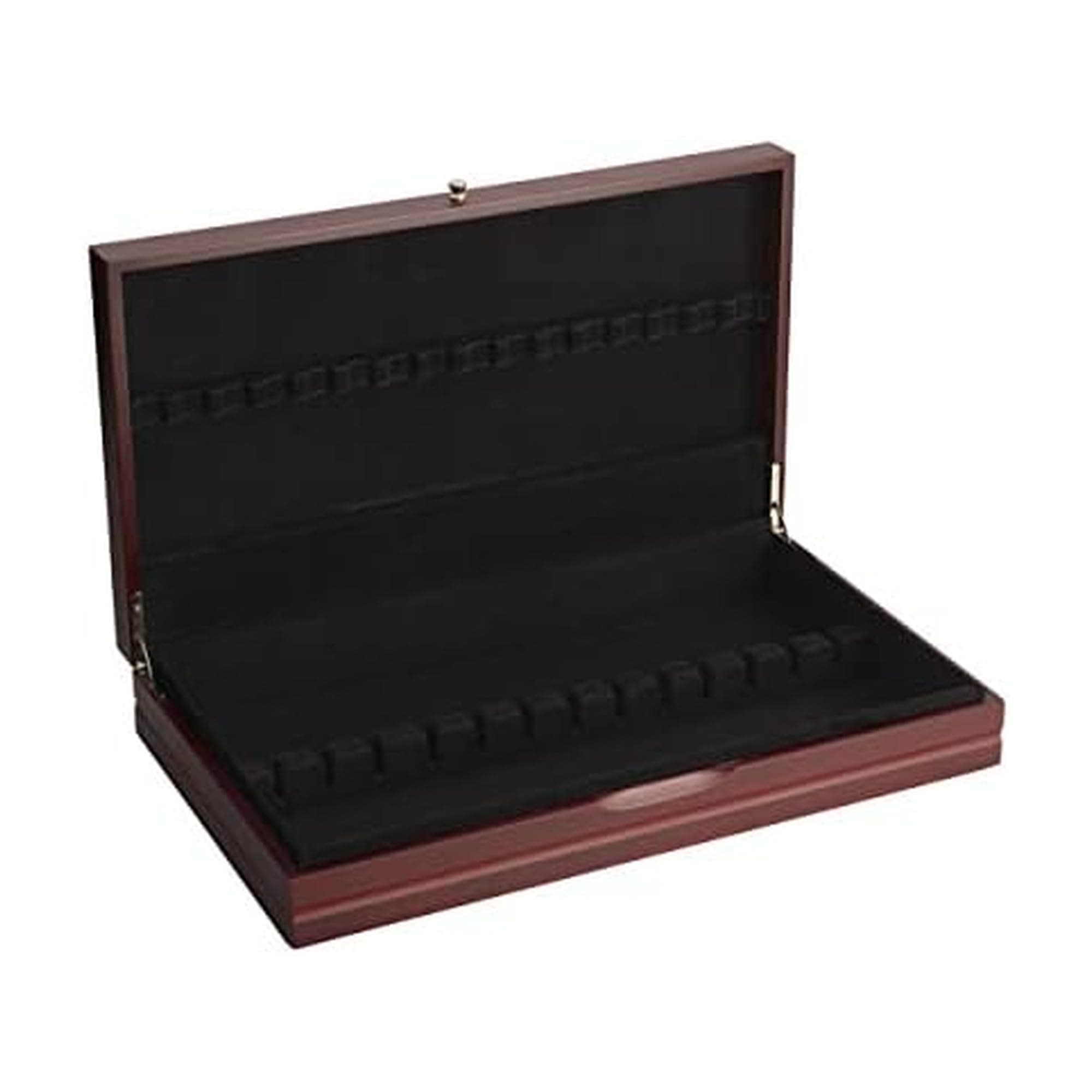 Wallace Dark Walnut Flatware Chest, 19 inches wide