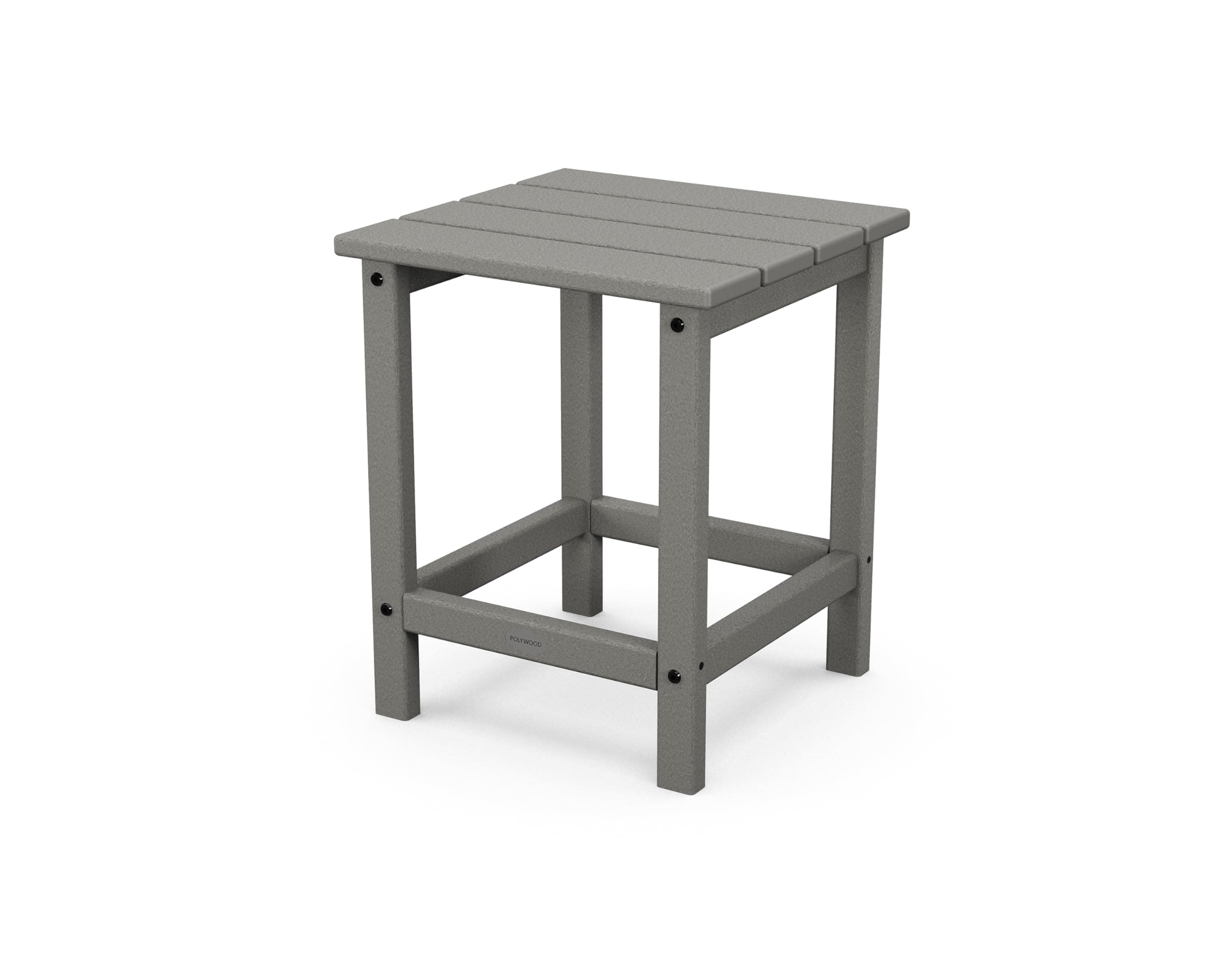 ECT18GY Long Island Side Table, 18-Inch, Slate Grey