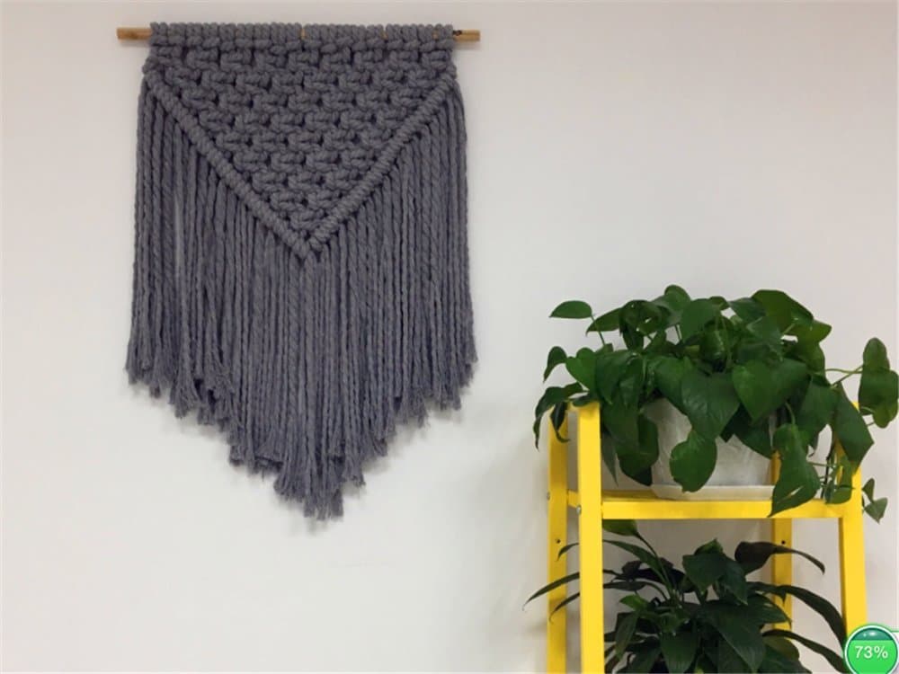 Sea style decoration Boho Wall Decor Handmade Macrame Wall Hanging Woven Wall Art Macrame Tapestry.