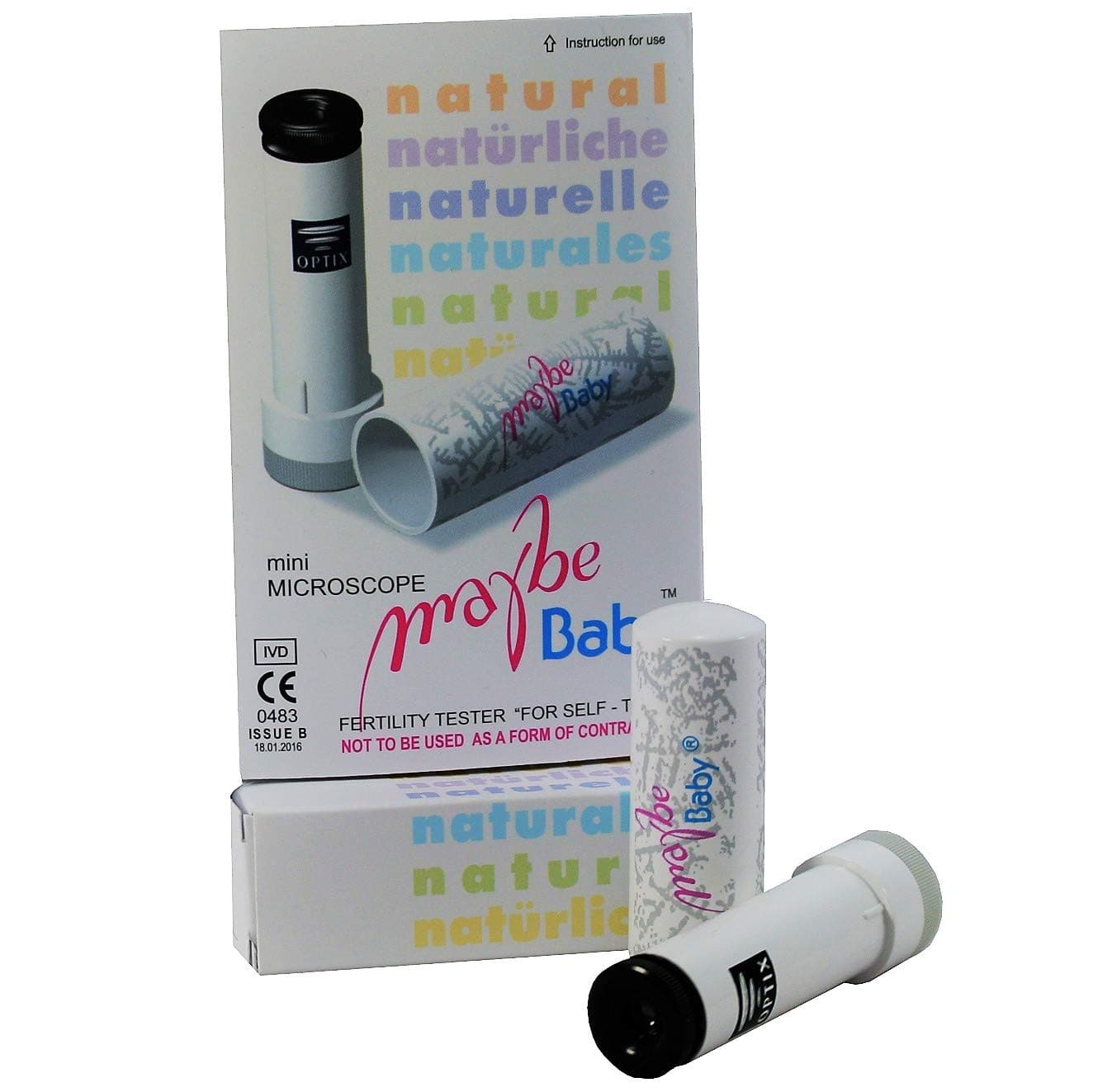 Maybe Baby Saliva Ovulation Test Fertility Microscope Testing Kit