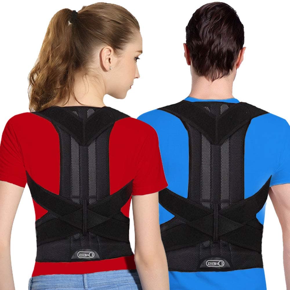 Adjustable Posture Corrector Belt Back Support Brace For Men Women