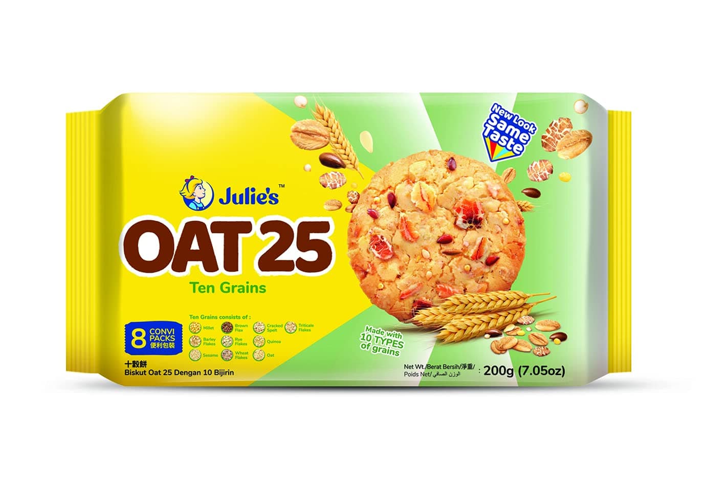 Oats 25 Ten Grains, 200g