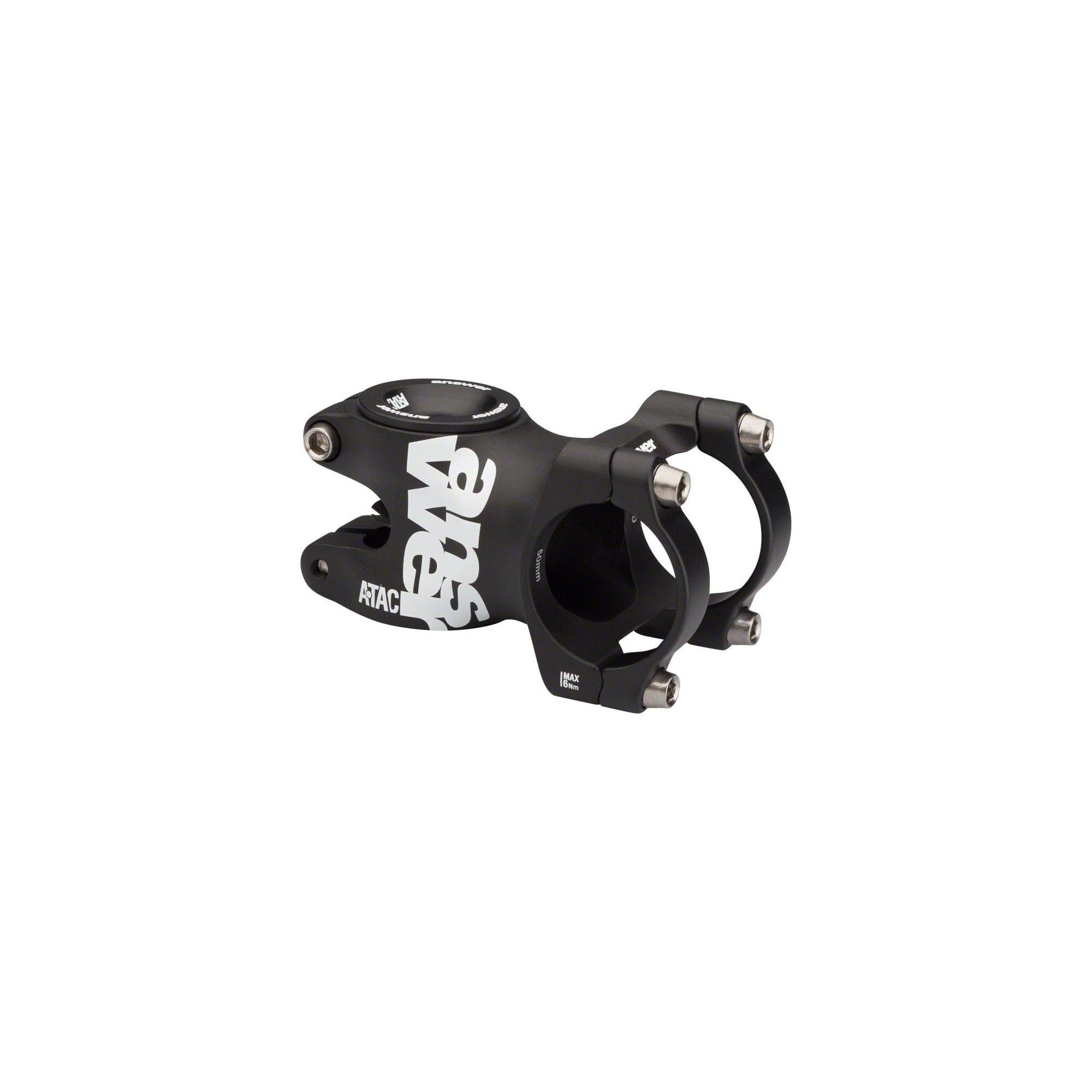 Answer ATAC AME 31.8 Stem 80mm +/- 0 Degree Black