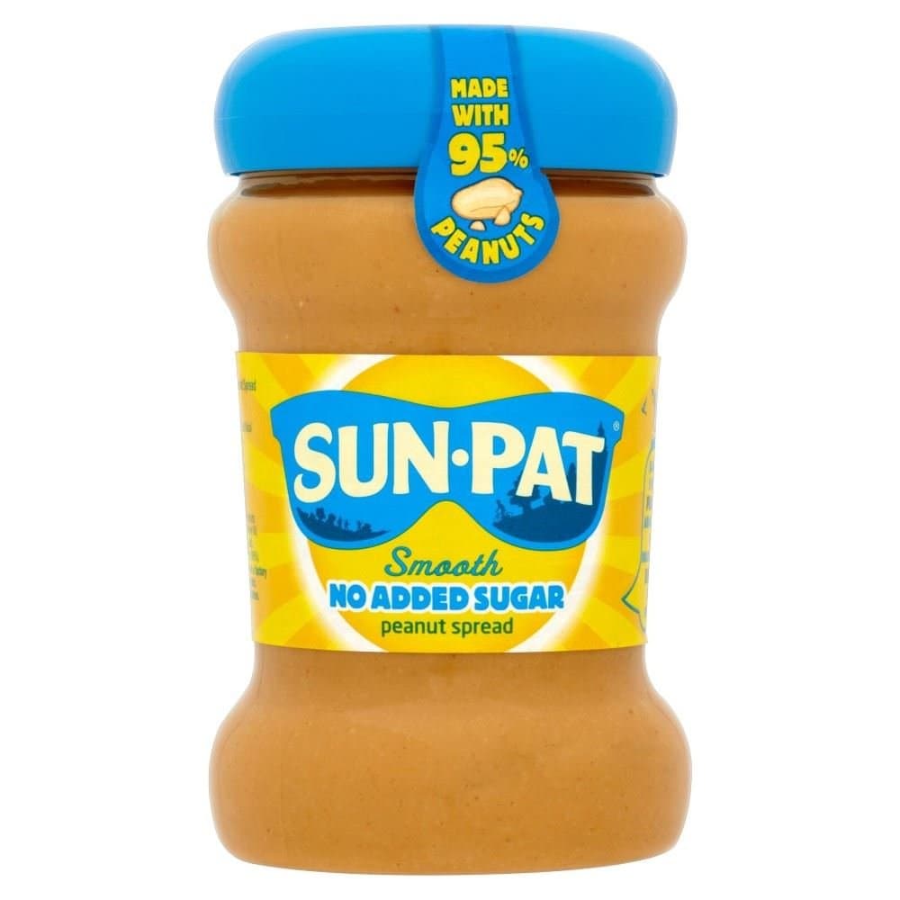 No Added Sugar Smooth Peanut Spread (340g) - Pack of 2