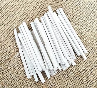 AnNafi® Chalk Pencils Edible Raw Simple White Slate Pencil Premium Edible Chalk Slate For Eating Drawing Chalk Box Set For Kids in Bulk Chalkboard Markers Dustless Eatable Stone Pencils (200)