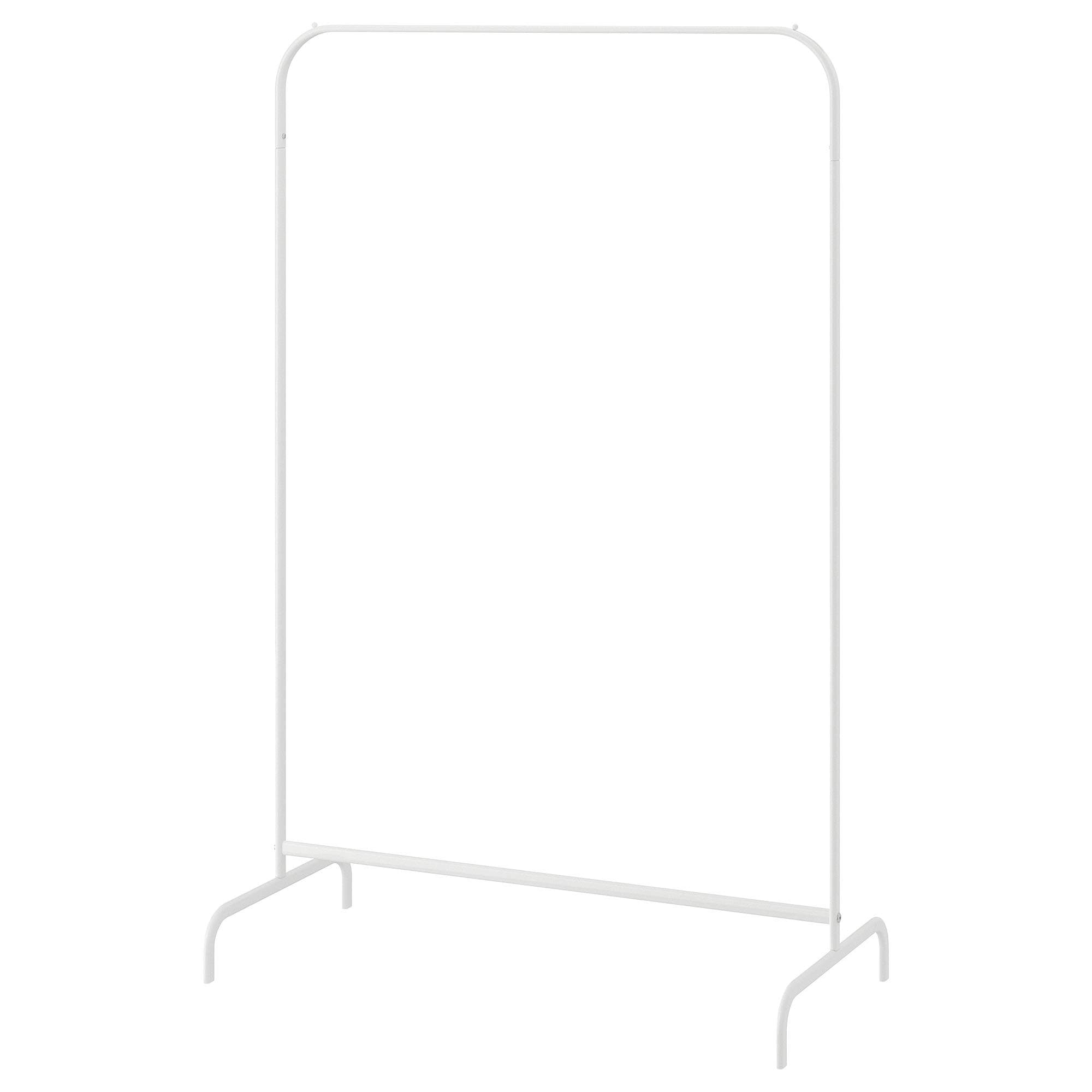 MULIG clothes rack, 99x152 cm, white