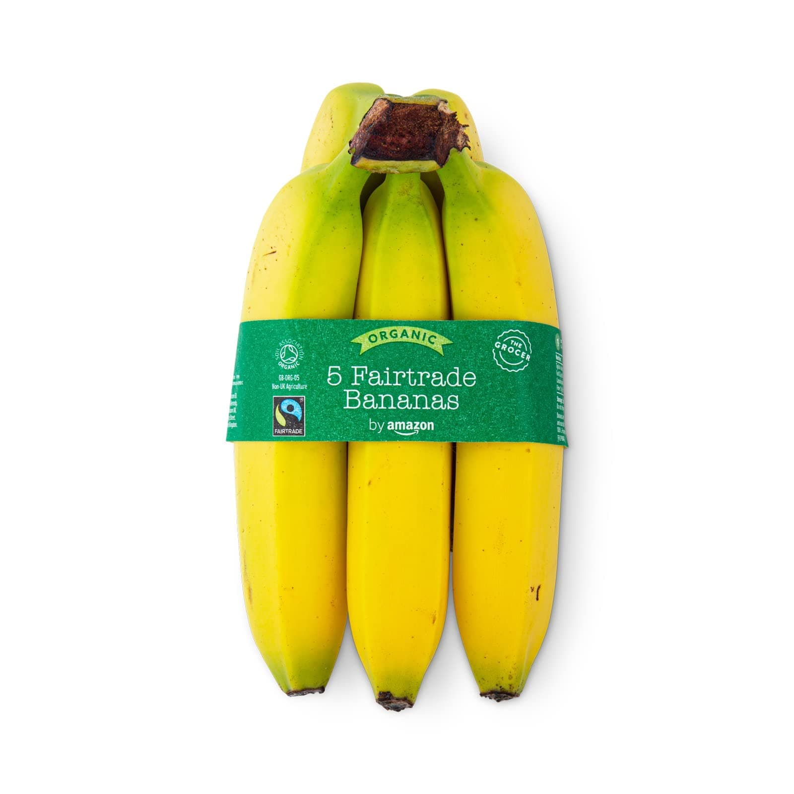 by Amazon Organic Fairtrade Bananas, 5 Pack