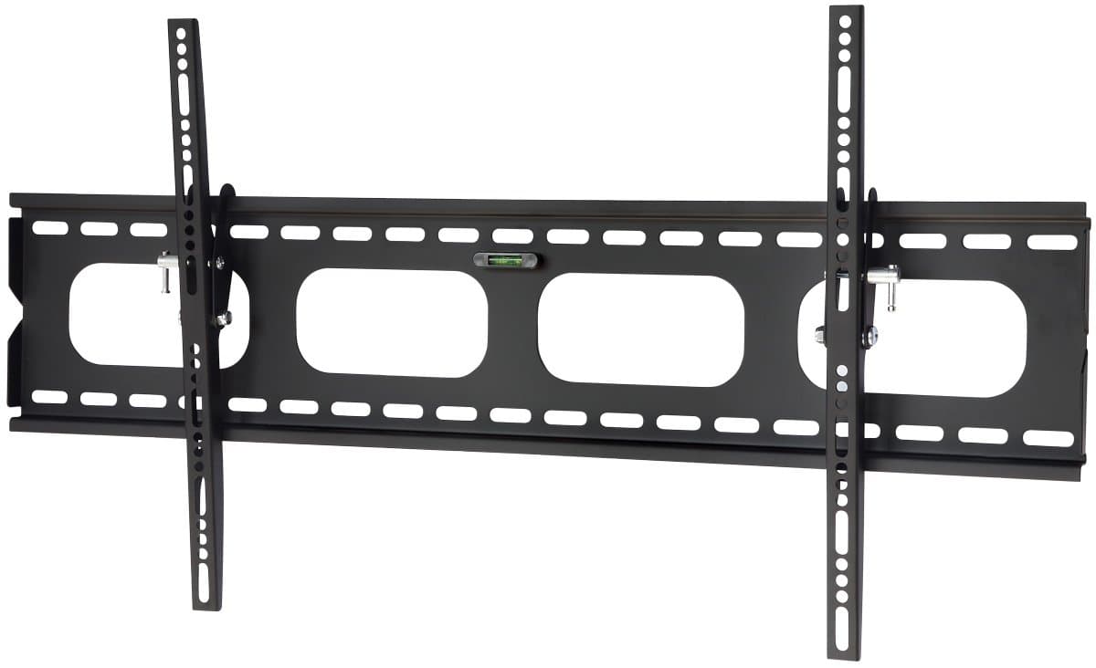 Ultimate Mounts TV Wall Bracket Mount for 42-85 Inch Flat and Curved TVs Ultra Slim Tilting Mount VESA 100x100mm up to 800x400mm Max TV weight 100kg 38mm Deep For LED LCD OLED Curved Plasma Screens