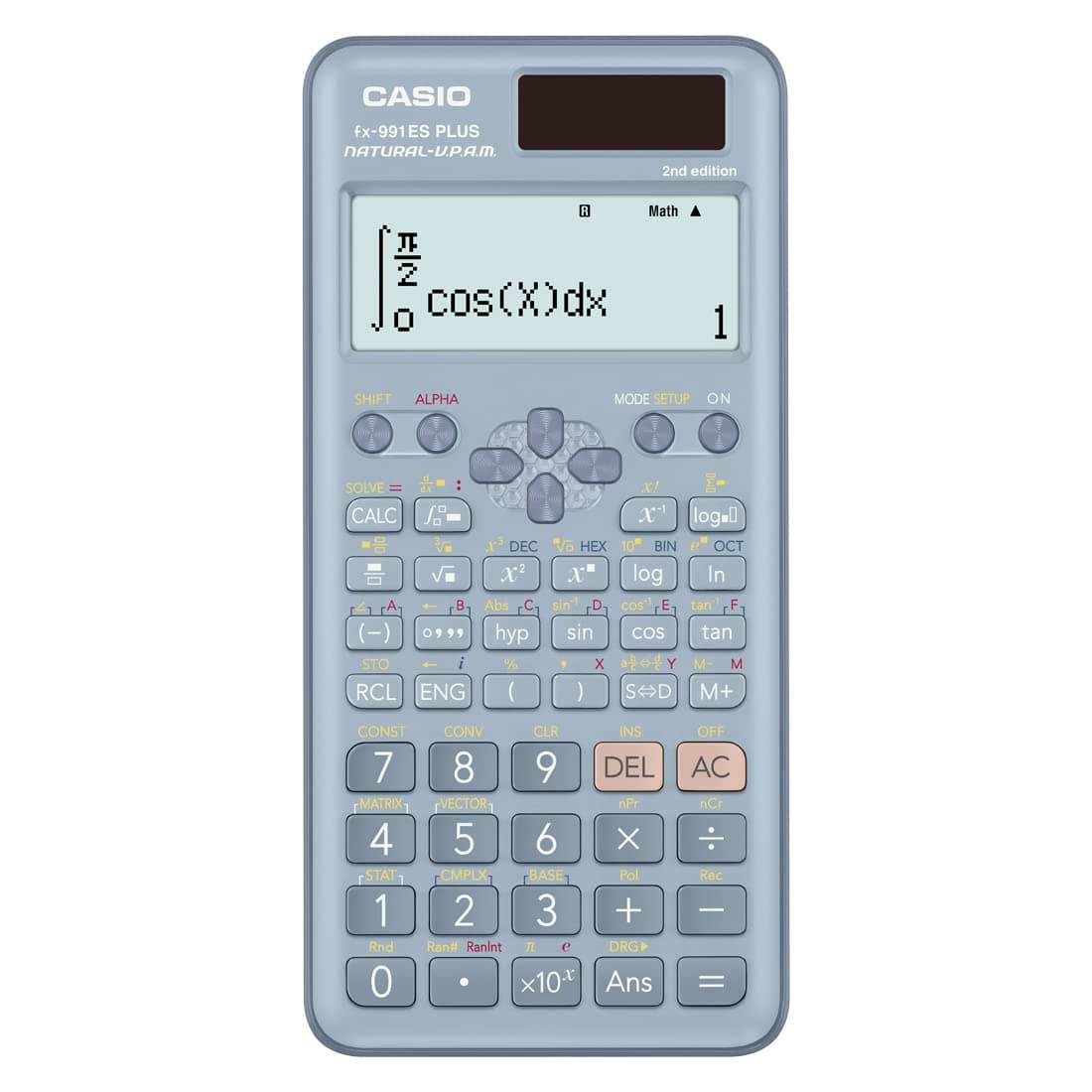 Casio Scientific Calculators Non Programmable 10 2 Digis 417 Functions Blue Color FX-991ESPLUS2BUWDT, C86