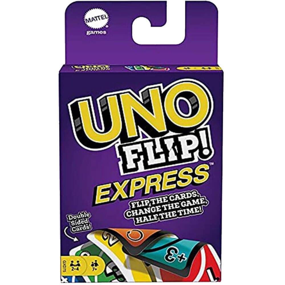 Mattel Kids UNO FLIP Express Card Game