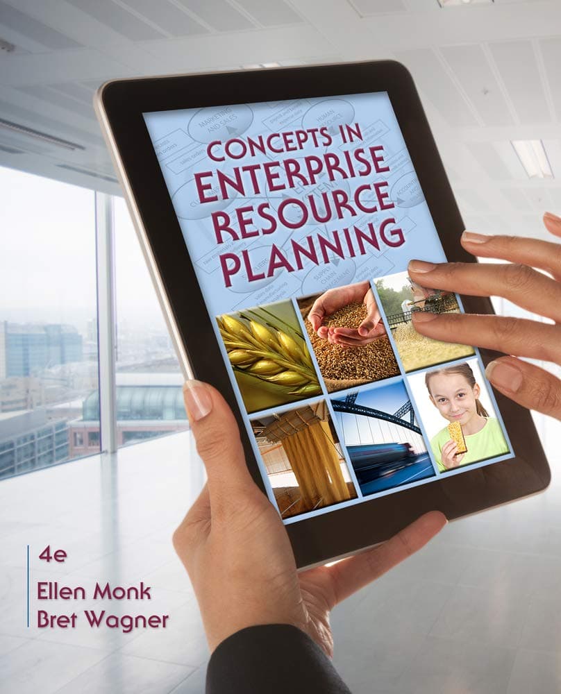 Concepts in Enterprise Resource Planning 4th Edition