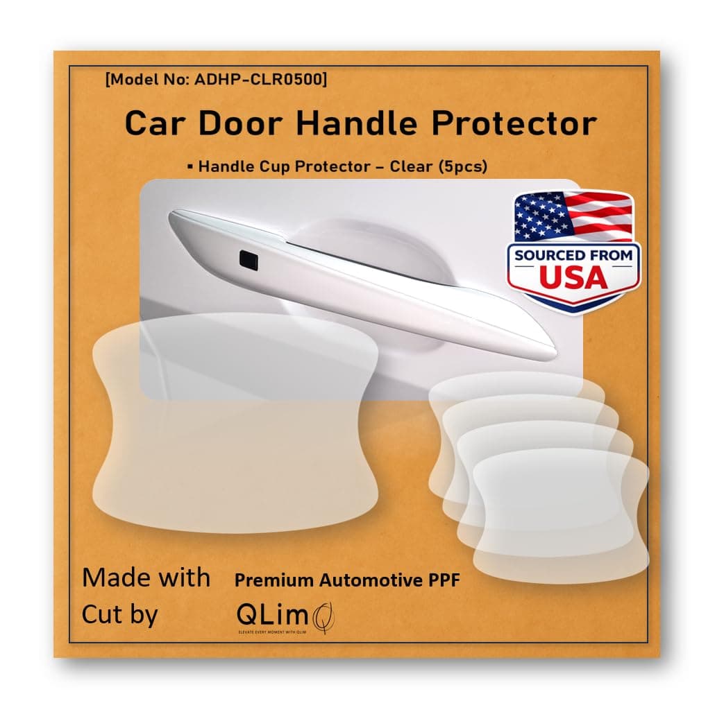 3M-5pcs Car Door Handle Cup Protector/Sticker/Guard, 3M-PPF(Paint Protection ...