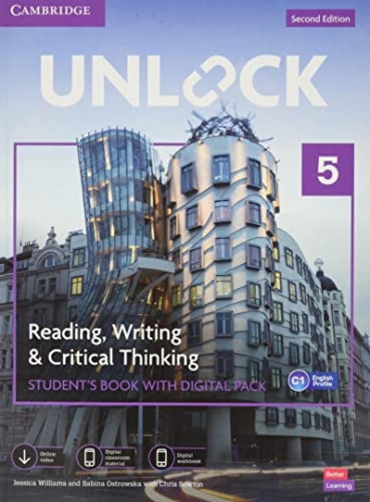 Unlock Level 5 Reading, Writing and Critical Thinking Student's Book with Digital Pack: poziom C1