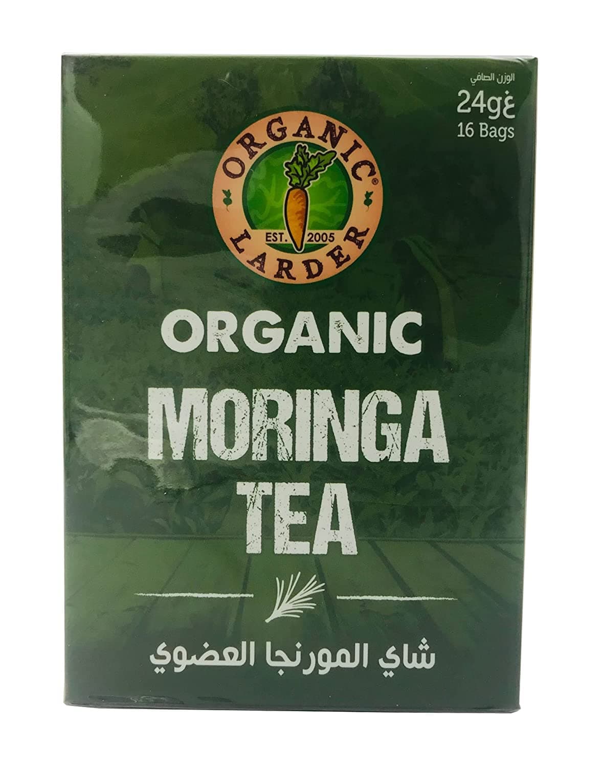 ORGANIC LARDER MORINGA TEA 24G