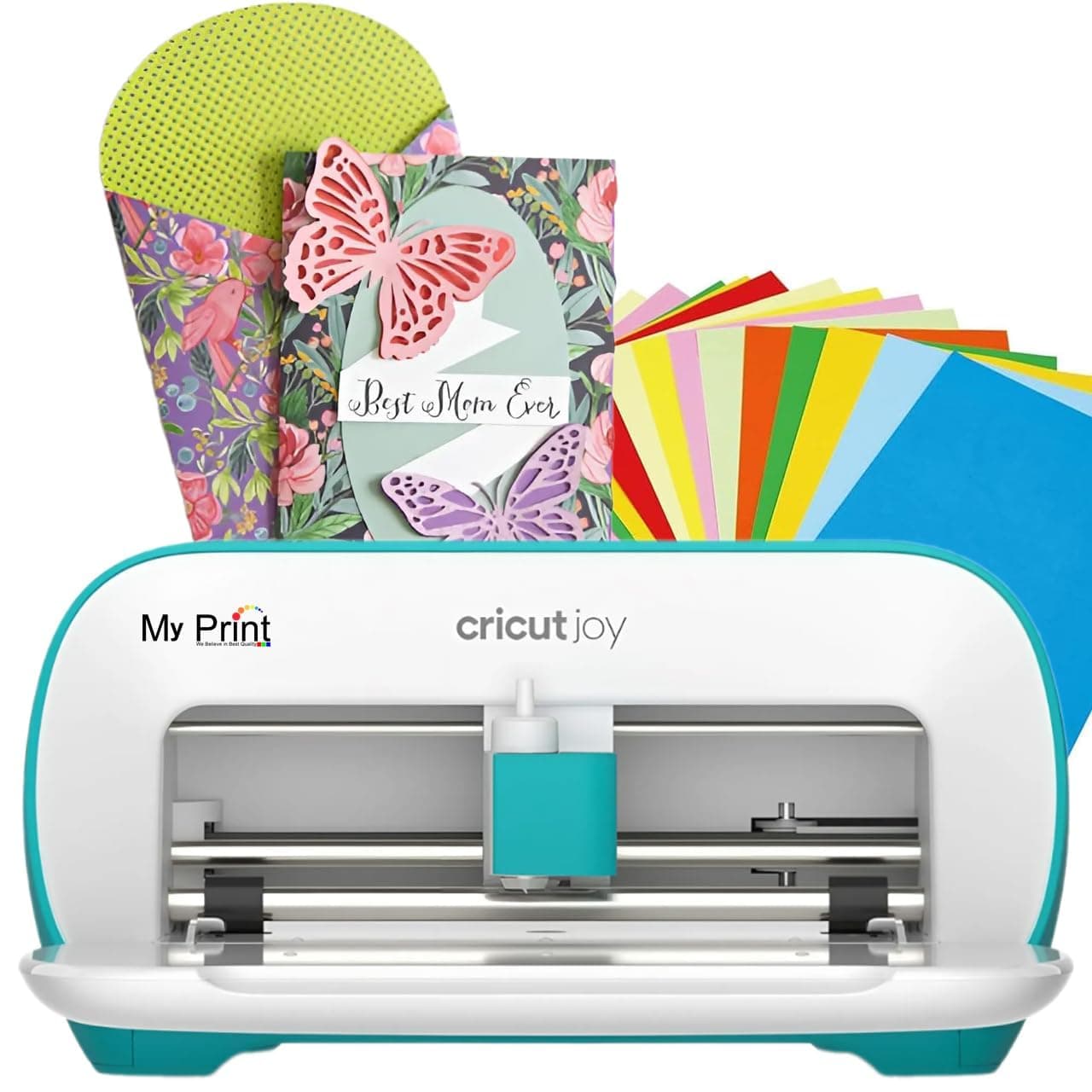 Cricut Joy Cutting Plotter for Crafting | Sticker | Cutout | Customise Work For Business Supplies Products | 4.5" (Cricut Joy)