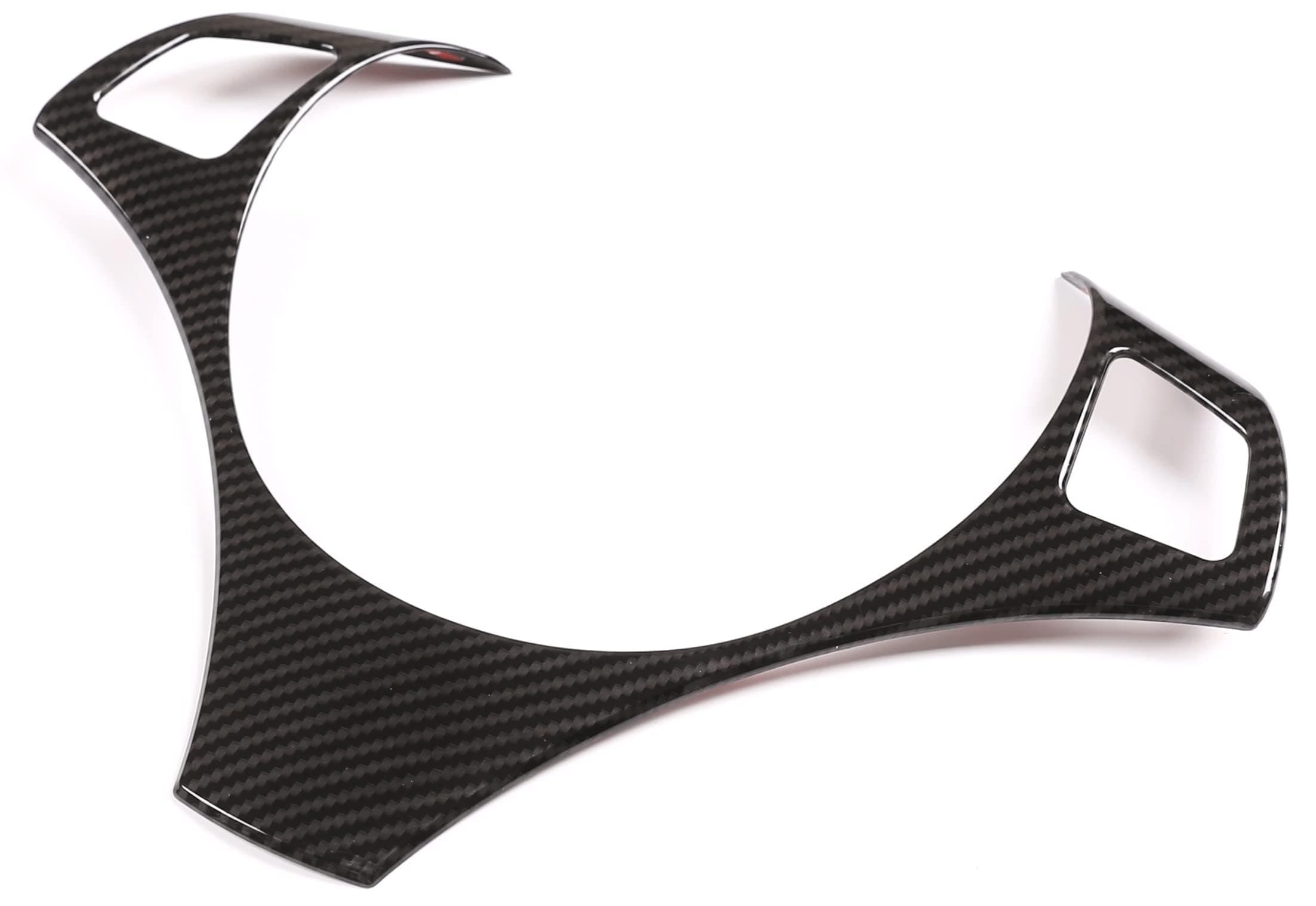 4 Styles ABS Chrome For BMW E90 1 3 Series E82 E87 E90 E92 E93 320I 330I 325I 335D 335I 2005 2006 2007 2008 2009 2010 2011 2012 Car Steering Wheel Decoration Frame Trim Accessories, Carbon Fiber