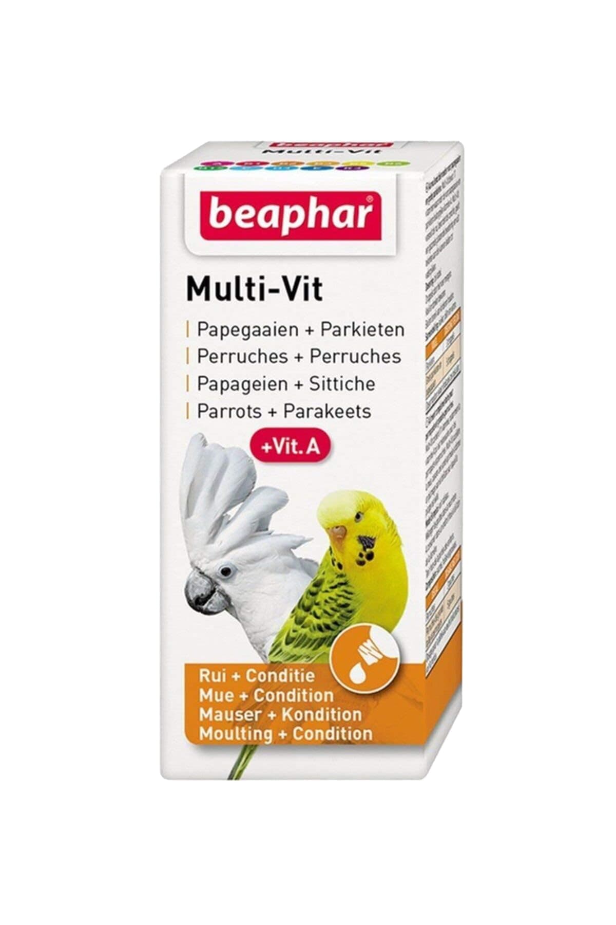 Beaphar Multi-Vit 20Ml For Parrots & Parakeets