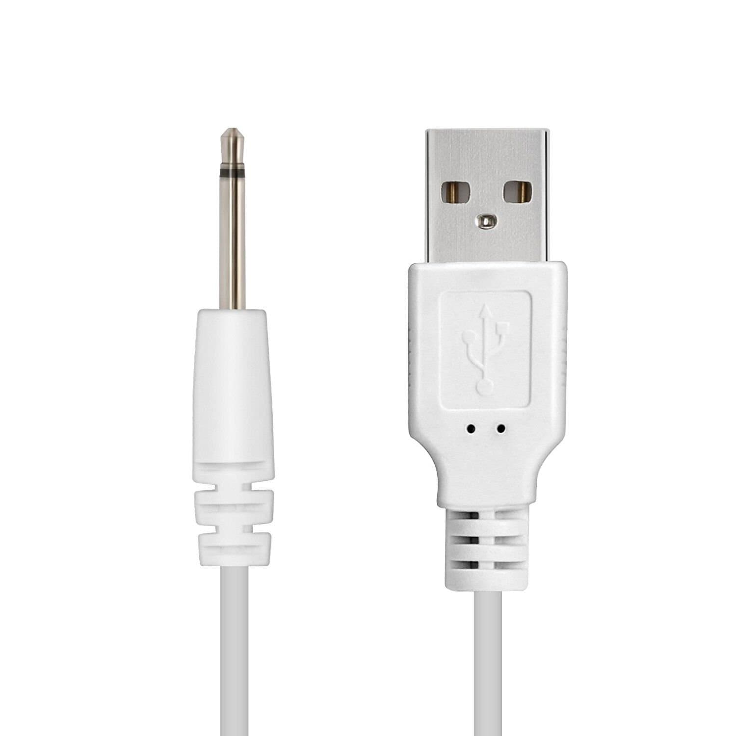 USB Charge Cable DC Cord for Use with Rechargeable Massager Products