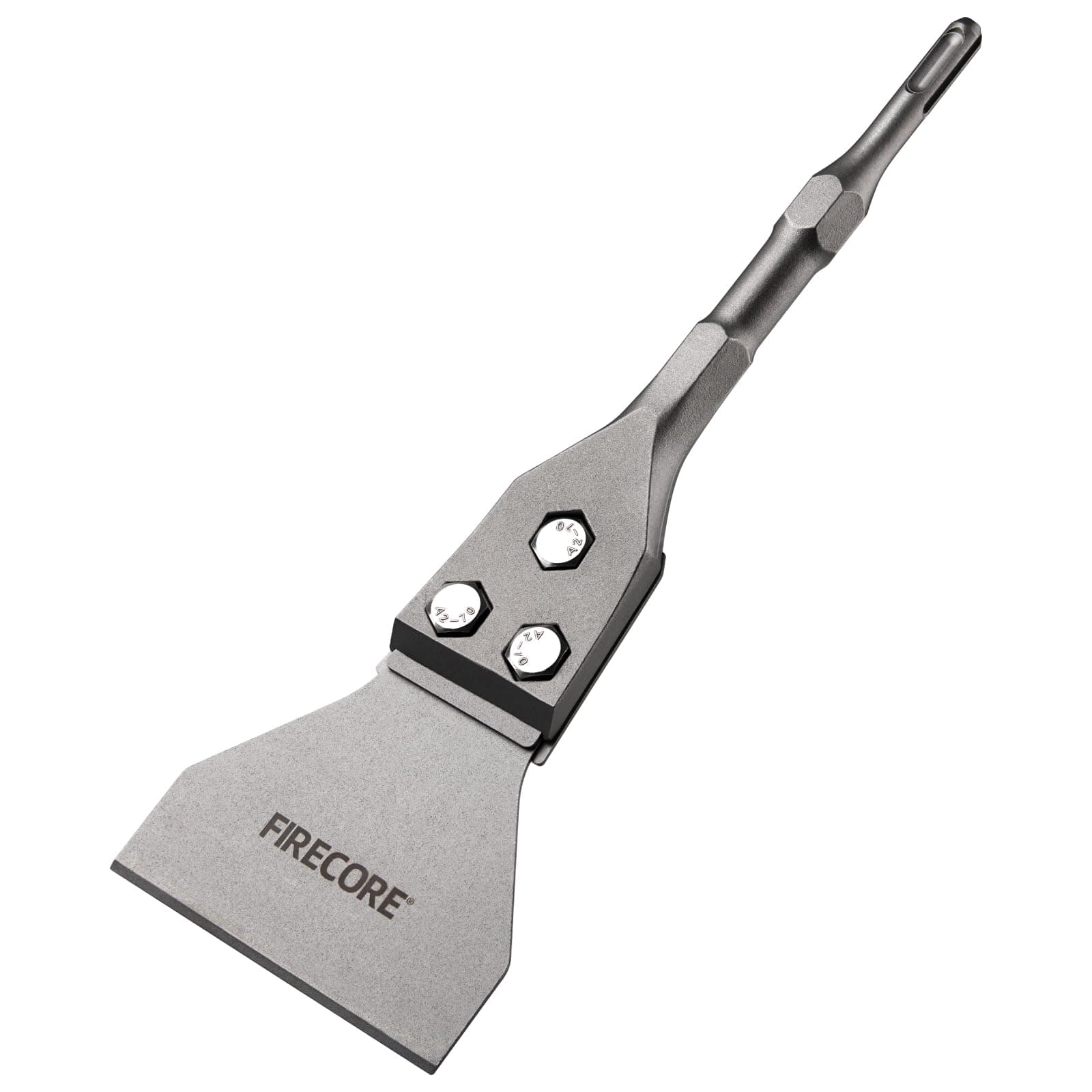 SDS Plus Floor Scraper, 300mm×100mm,Chisel bits for SDS Plus Hammer, Adhesive Remover Bit for Vinyl Flooring VCT Tile Linoleum Concrete Mortar FS23412