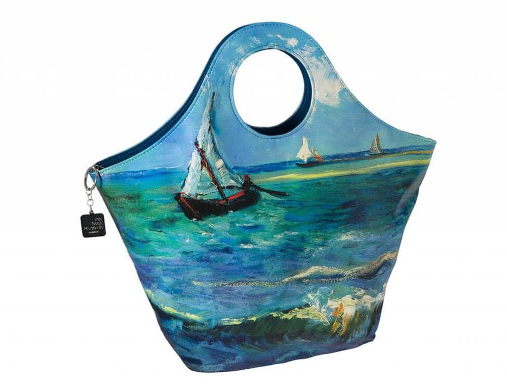 Vincent Van Gogh Seascape Top Handle Handbag