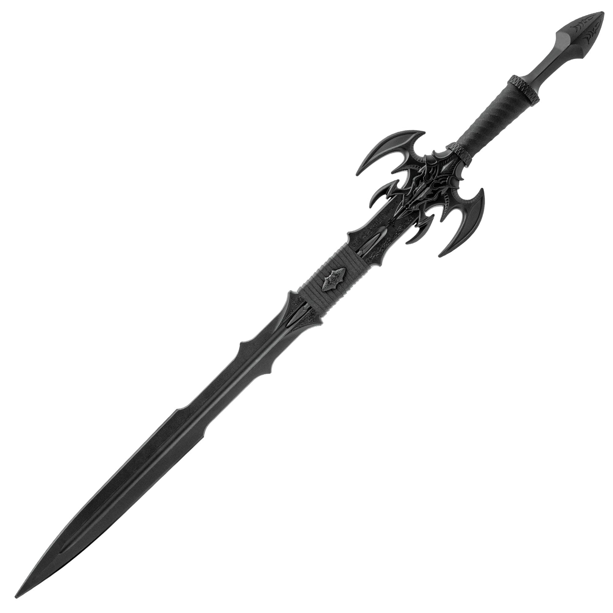 Kit Rae Exotath Training Sword | Polypropylene Construction | Authentic Fantasy Design | Textured Handle for Secure Grip | Ideal for Training or Cosplay | Durable and Lightweight | 44 1/2" Overall