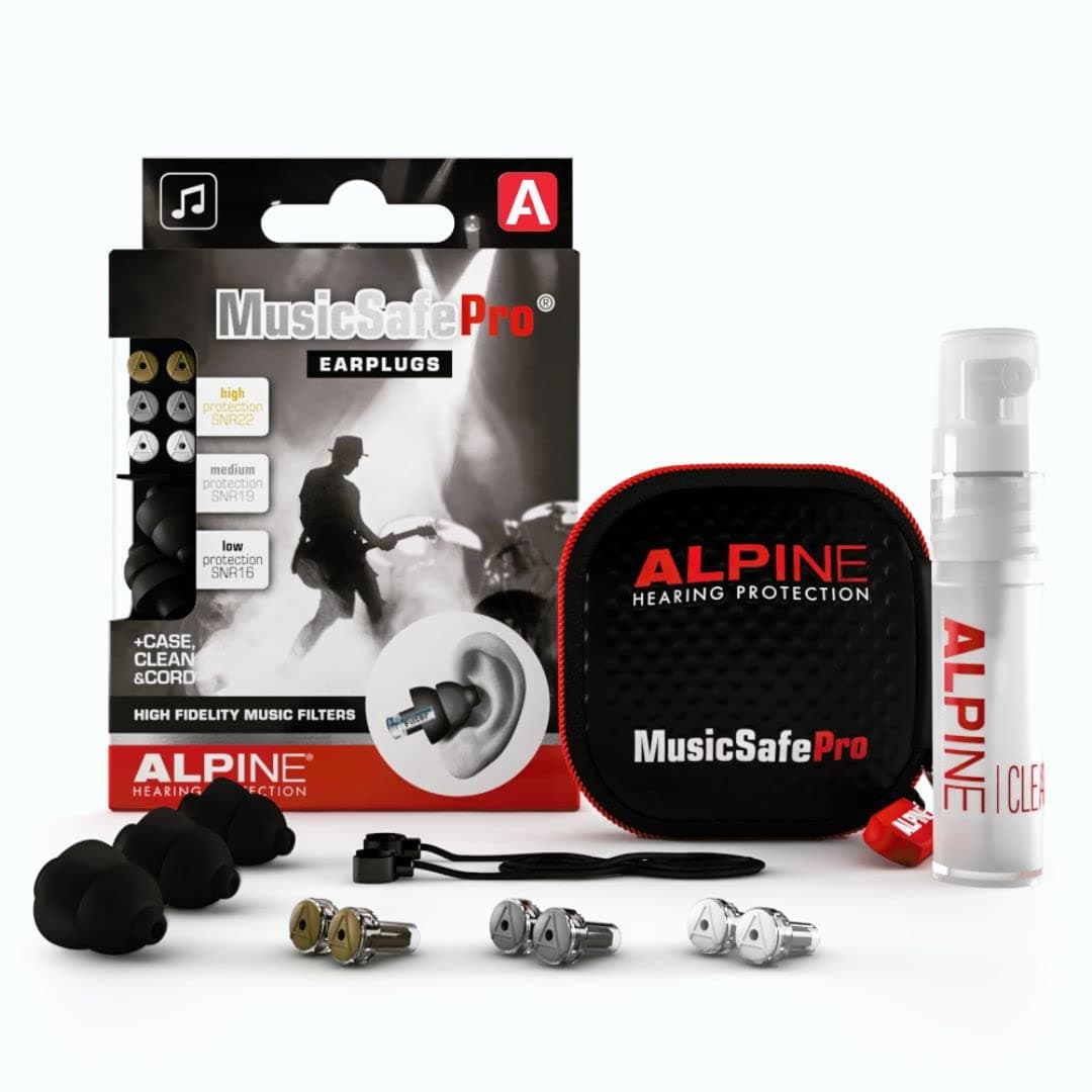 Alpine MusicSafe Pro® earplugs black