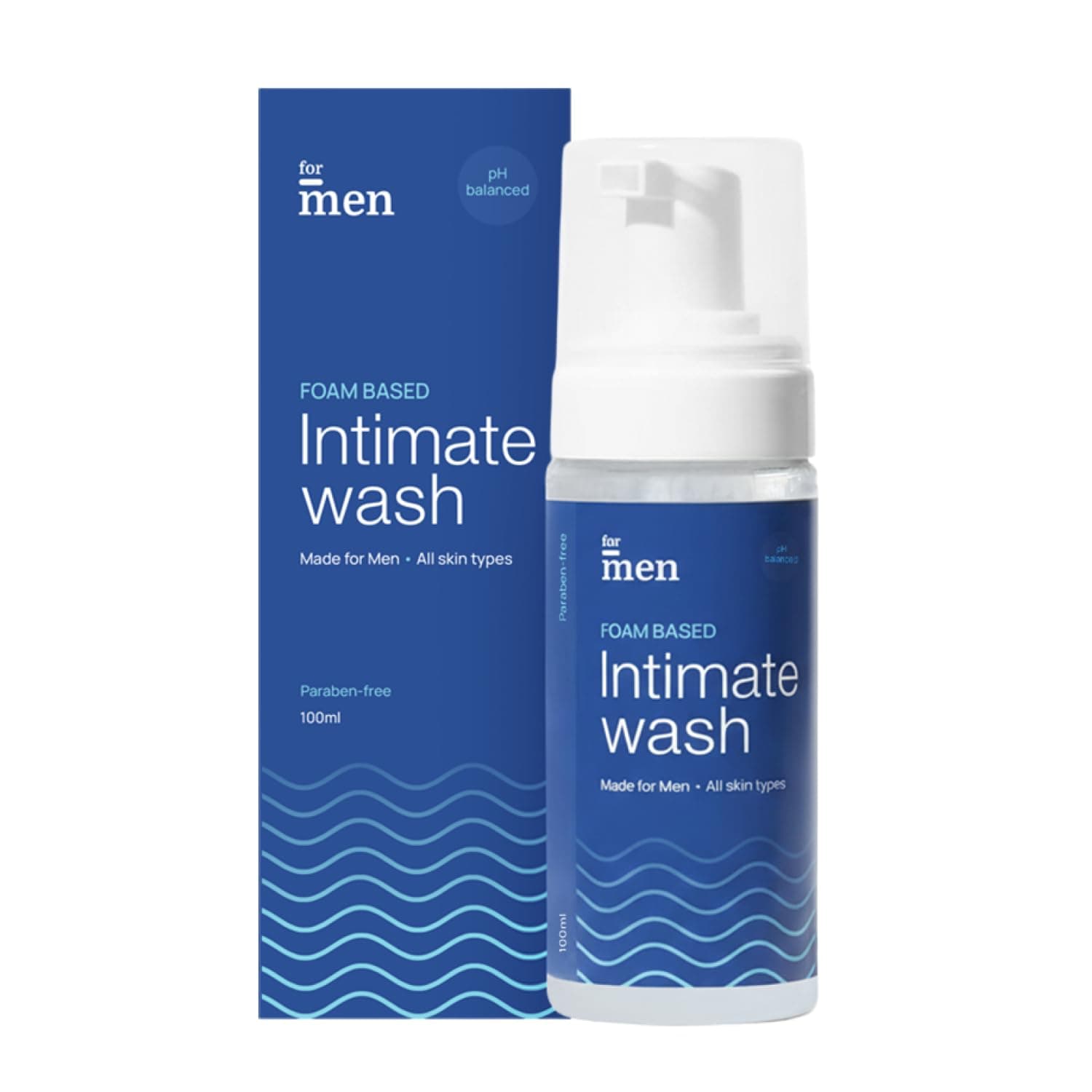 ForMen Intimate Wash for Men | pH Balanced Foam Based Personal Intimate Hygiene Wash | Anti Bacterial, Anti Itch, Anti Fungal Sulphate & Paraben Free | Powered with Aloe Vera and Tea Tree Oil - 100 ml