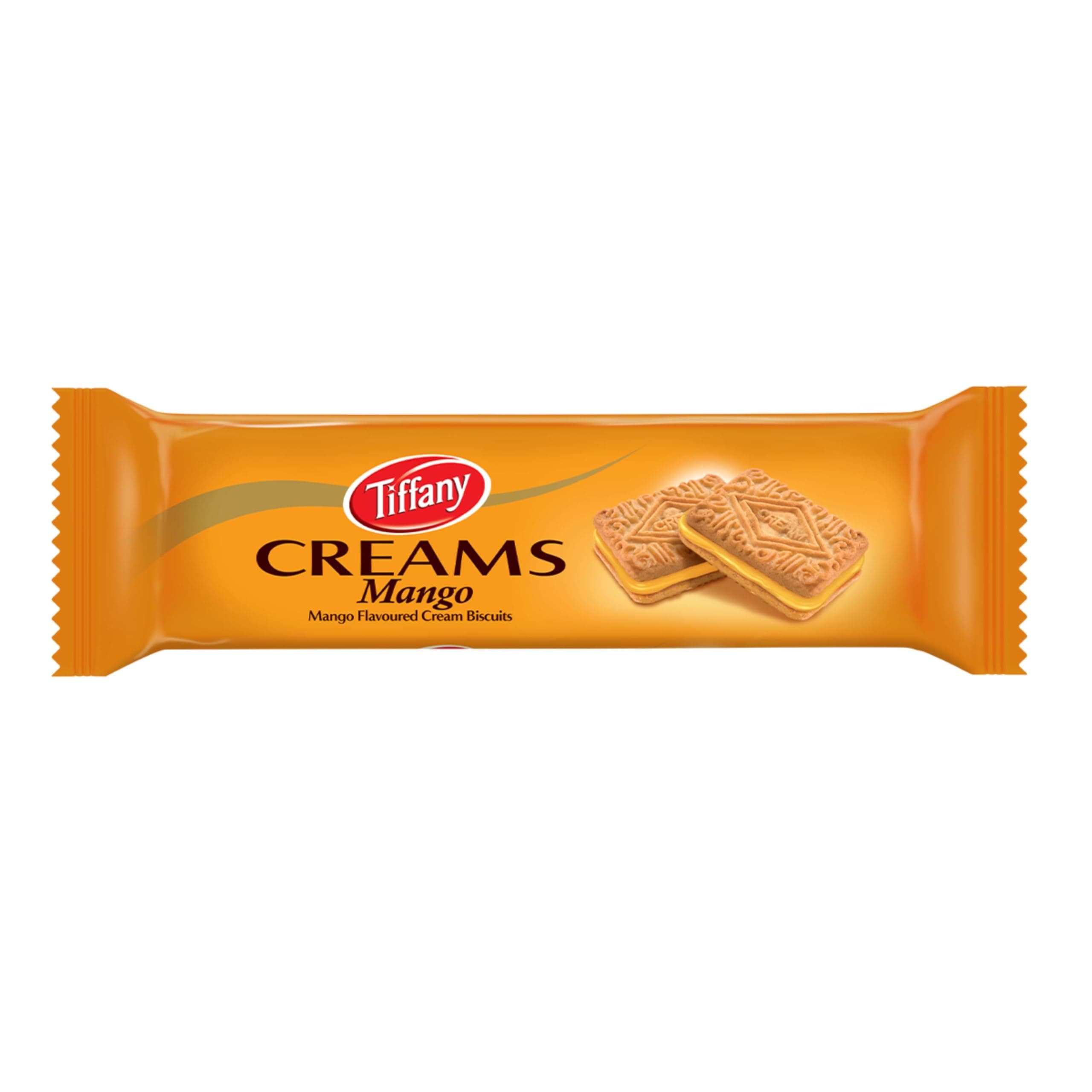 Creams Mango Cream Sandwich Biscuits, 80g