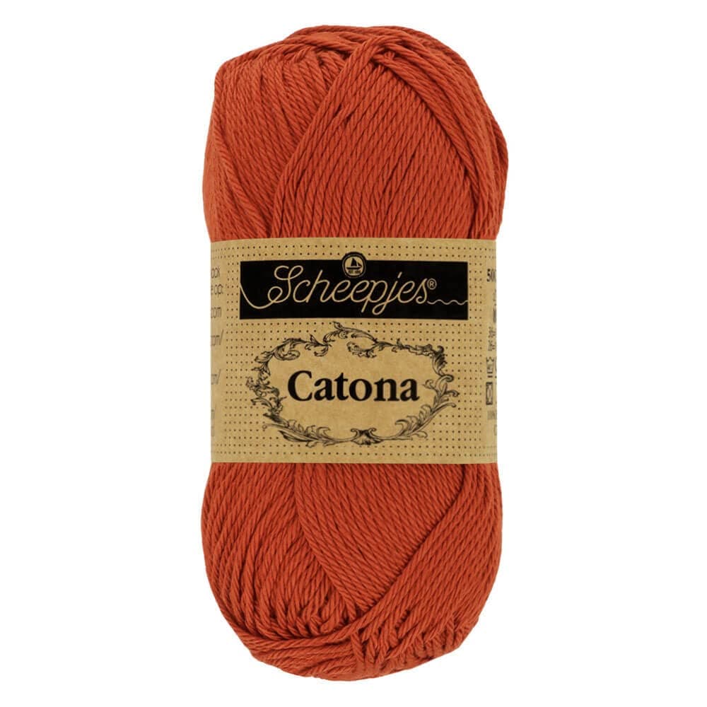 Scheepjes - Scheepjes Catona 388 Rust Yarn - 1x50g