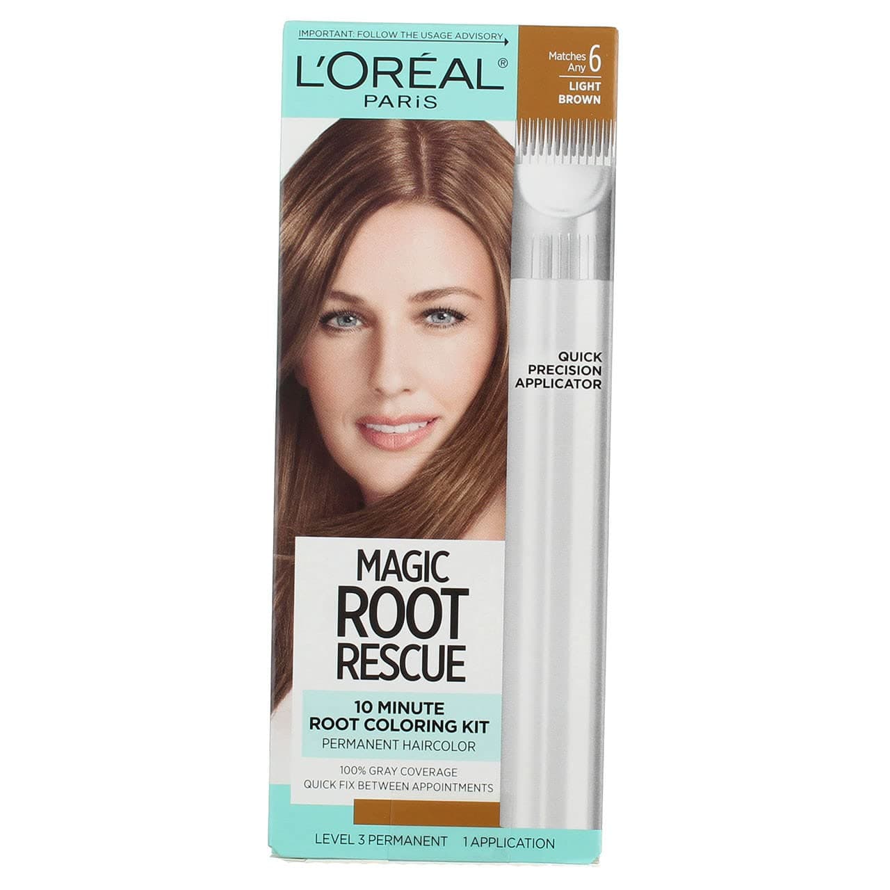 Root Rescue Coloring Kit, Light Brown 6 by L'Oreal Paris