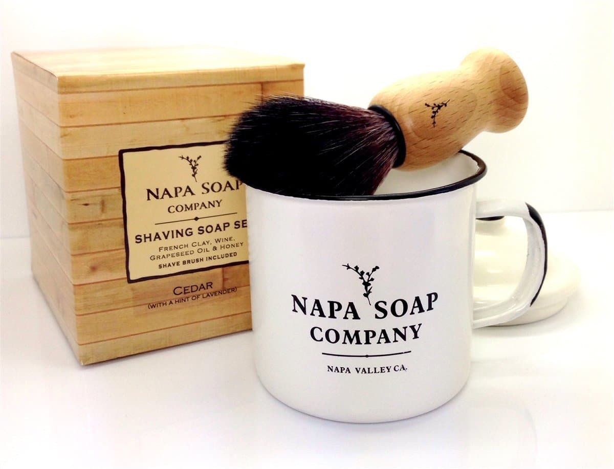 Napa Soap Eco-Friendly Enamel Shaving Gift Set
