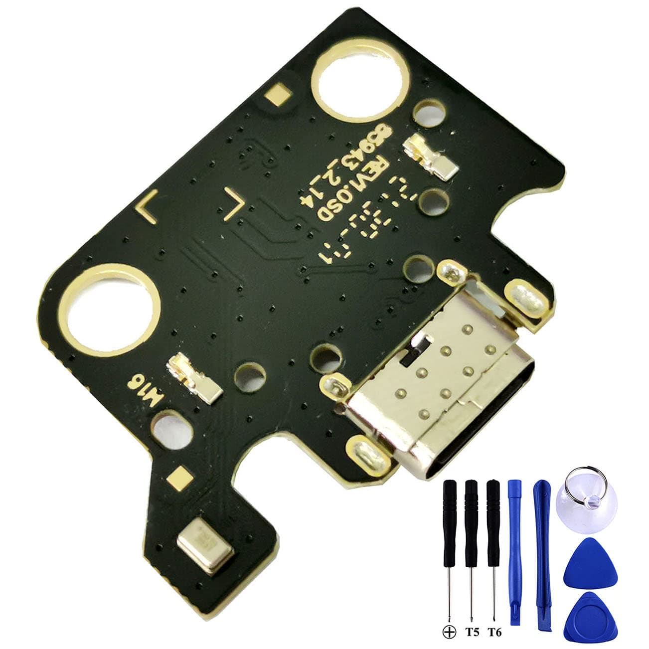 Bestdealing Tab A7 10.4 T500 USB Type-C Charging Port Flex Cable Replacement for Samsung Galaxy Tab A7 10.4 (SM-T500, SM-T505, SM-T505N) Tablet