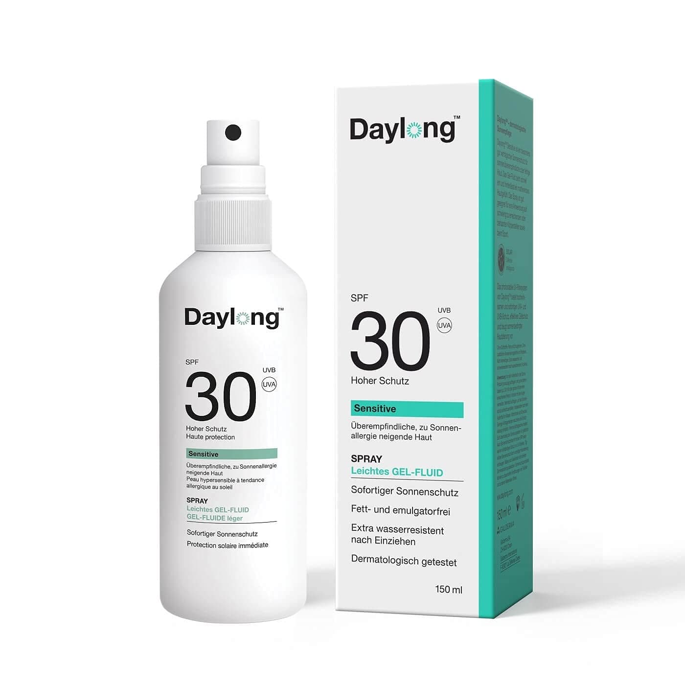 Daylong Sensitive Gel-fluid Spray Spf 30 5 Oz