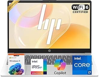 HP Pavilion 15.6" FHD Anti-Glare Laptop 16GB RAM 2TB SSD, Intel Core i7-1255U 10-Core Processor (up to 4.7 GHz), Windows 11, Long Battery, Webcam Shutter, Wi-Fi 6, HDMI, for Work & Study, WOWPC USB